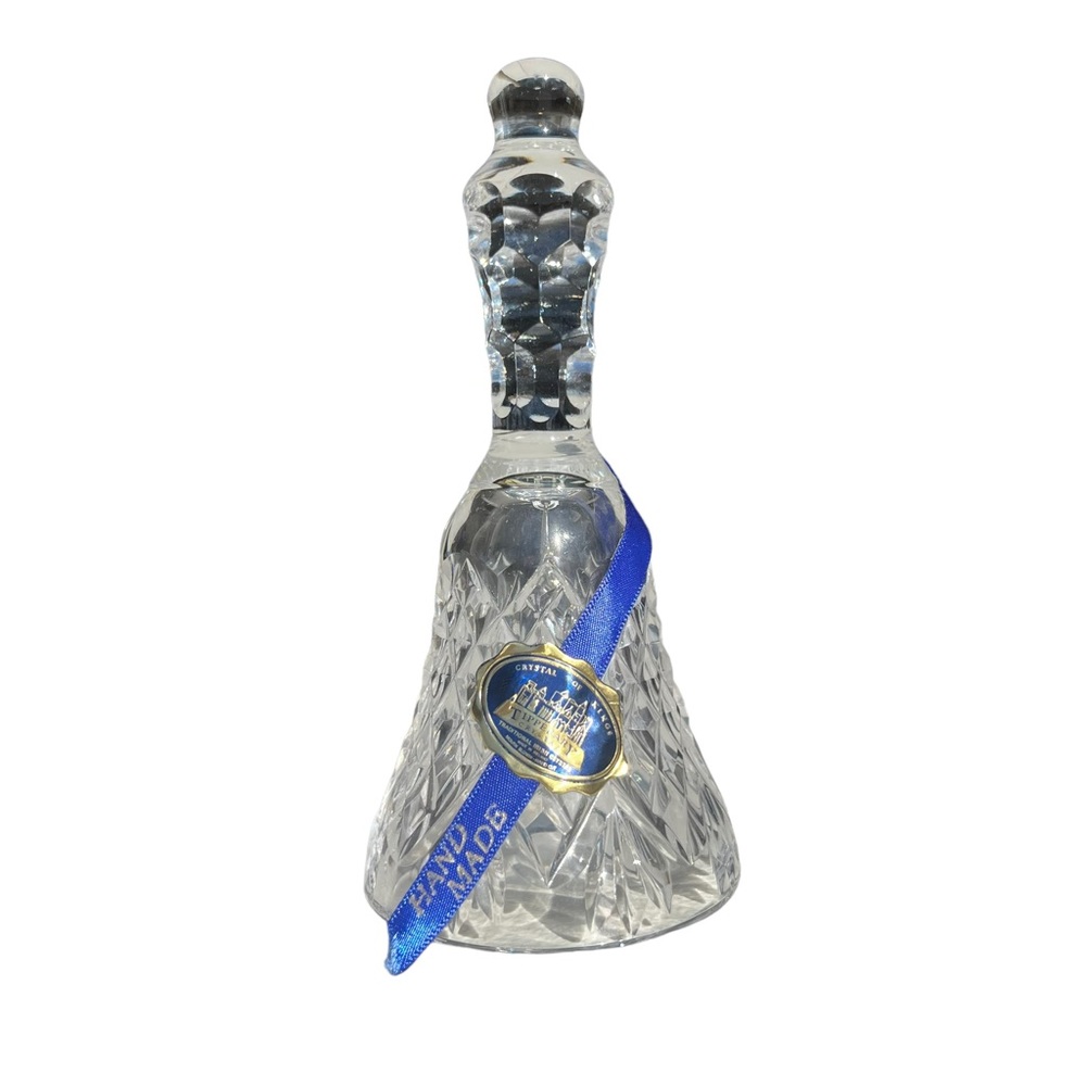 Vintage Irish Crystal of Kings Tipperary Cut 6 in by 3 in. Hand Made Dinner Bell